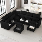 Belffin Modular Sectional Sofa U Shaped Couch - Image 4