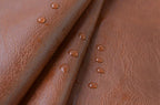 Wento Thick 2 Yard Faux Leather Fabric Soft Skin Grain PU Leather - Image 4