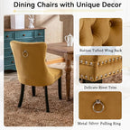 Henf 9 Pieces Extendable Dining Table Set - Image 6