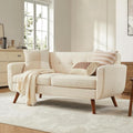 Tbfit 65" W Loveseat Sofa, Mid Century Modern Decor Love Seat Couches by TBfit