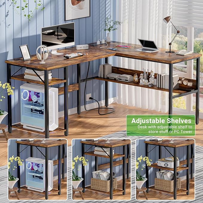 Unikito L Shaped Computer Desk - Image 7