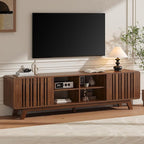 ONBRILL 70-Inch TV Stand for TVs up to 80 Inch, Mid-Century Modern Television by ONBRILL