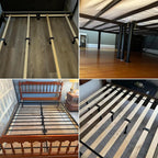 4Pcs Bed Frame Support Leg, Adjustable Height 5.8"-9", Extra Sturdy Steel Bed - Image 9
