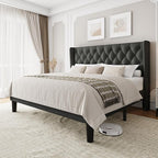 Einhomn King Size Platform Bed Frame by Einhomn
