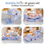 IFNOW Modular Kids Play Couch, Convertible & Washable Toddler Foam Couch Kids - Image 4