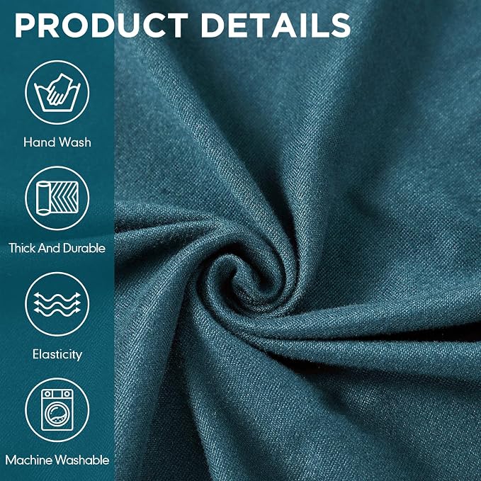 Peryiter 3 Pcs Couch and Loveseat Covers Set Sofa Cover - Image 3