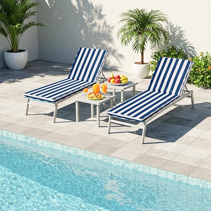 Chaise Lounge Cushions Outdoor - Image 6