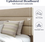 Allewie Full Size Platform Bed Frame - Image 4