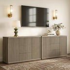 SICOTAS Buffet Cabinet with Storage 109.4" Large Modern Accent Storage Cabinet - Image 8