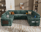 Vipbear 111" Modular Sectional Sleeper Sofa - Image 2