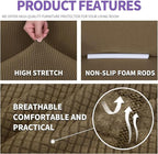 ZNSAYOTX Stretch Oversized Couch Cover Universal Sofa Covers - Image 4
