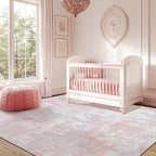 RELEANY Washable Area Rugs 8'x10' Non-Slip Modern Abstract Soft - Image 2
