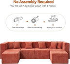 MONVANE Modular Sectional Cloud Couch - Image 8