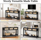 Luoxiao Entryway Table, Narrow Hallway Table - Image 5