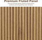 2-Piece Fluted Living Room Set Includes 31.5" Fluted Lift Top Coffee Table - Image 9