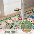 Runner Rug for Entryway: 2.6x8 Kitchen Rugs Non Slip Washable Ultra-Thin Soft - Image 9