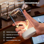 AUGE LIGHT Mini Minimalist Table Lamp Cordless Lamp Rechargeable Table Lamp - Image 3