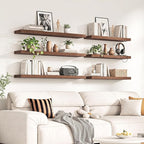 Fun Memories 60Inch Long Floating Shelves, 8 Inch Deep Shelves - Image 2