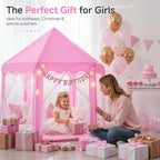 Monobeach Princess Tent Girls Large Playhouse Kids Castle Play Tent - Image 6