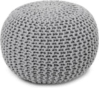 REDEARTH · Round Boho Pouf Ottoman - Image 4