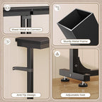 Huuger 110.2 Inch Behind Couch Table - Image 9