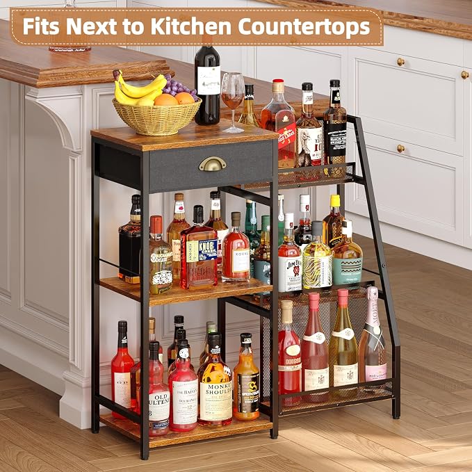 Jakyitvi Liquor Cabinet Bar for Home - Image 8