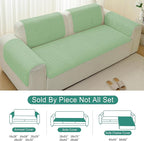 Foxdecor Couch Arm Cover Sofa Armrest Cover Armchair Covers, Anti-Slip Couch - Image 6