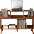 Crosley Furniture Asheville Mid-Century Modern Media Console Record Player Stand by CrosleyFurniture