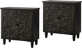 2 Door Farmhouse Storage Cabinet X 2P by LONYKE