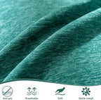 VClife Couch Cover for Dog, XXL Couch Cover for Sectionals, Boho Chic Teal Sofa - Image 3