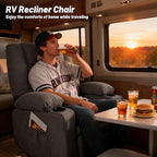 Rocker Recliner Chair with Massage and Heat, Nursery Rocking Chairs - Image 6
