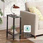TUTOTAK Small Side Table, Narrow End Table, Skinny Sofa Table, Slim Nightstand - Image 4