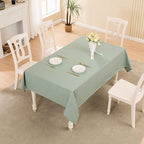 BALCONY & FALCON Rectangle Tablecloth Washable Wrinkle Resistant and Water - Image 5
