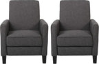 Christopher Knight Home Emmie Fabric Recliner, Dark Brown by ChristopherKnightHome