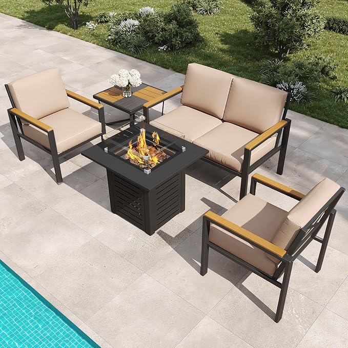 5-Piece Patio Furniture Set by MASIONBACKYARDS