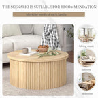 Fsbecl Fluted Lift Top Coffee Table - Image 7