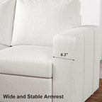 Belffin Modular Sectional Sleeper Sofa Bed - Image 5