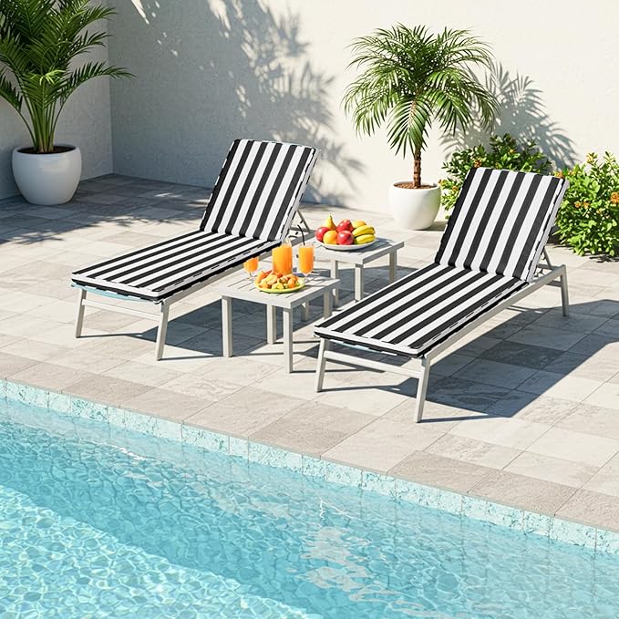Chaise Lounge Cushions Outdoor - Image 6