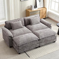Oprisen 86" Modular Sectional Sofa, Comfy Cloud Couch Sectional Sofa by Oprisen