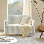 EcoHarbor Living 50.5" Mid-Century Modern Couch, Upholstered Sofa - Image 7