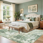 RELEANY Washable Area Rugs 2'x10' Non-Slip Modern Abstract Soft - Image 9
