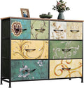 WLIVE 8 Drawer Dresser for Bedroom, Wide Fabric Dresser Storage Organizer by WLIVE