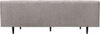 Armen Living Annabelle 80" Modern Gray Fabric Sofa - Image 5