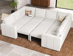 Belffin Modular Sectional Sleeper Sofa Bed - Image 3