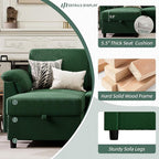 Vongrasig 79" Convertible Sectional Couch Sofa - Image 4