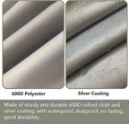 Outdoor Swivel Lounge Chair Cover, 100% Waterproof Heavy Duty Outdoor Chair - Image 9