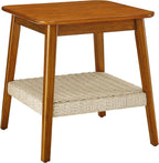 Mid-Century Modern Boho Side Table by Unknown
