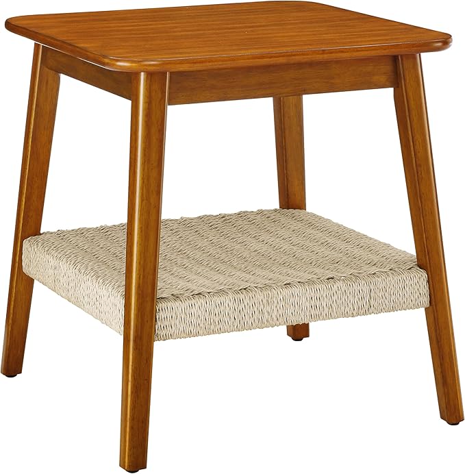Mid-Century Modern Boho Side Table by Unknown