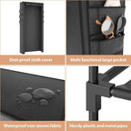 VTRIN Vertical Narrow Shoe Rack Organizer Tall Shoe Rack - Image 4