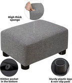 CAROLMADE Small Foot Stool Ottoman Footstool - Image 5
